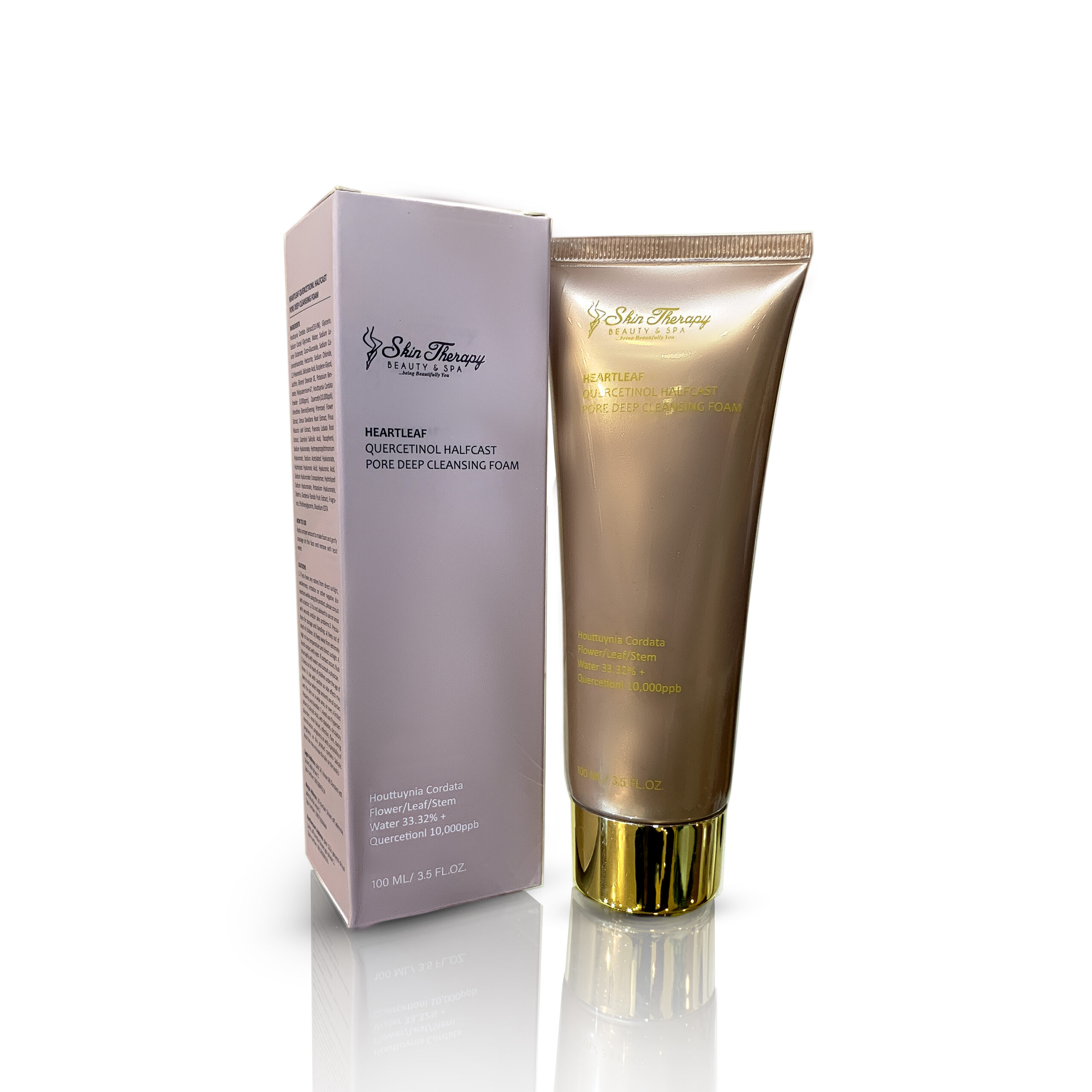 Heartleaf halfcast face cleansing foam